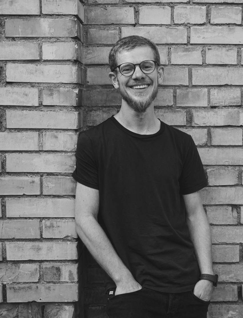 Robert Nickel, smiling